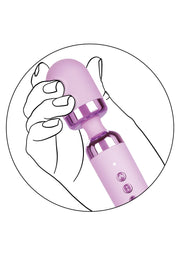 Massaggiatore vibratore wand ricaricabile Opulence