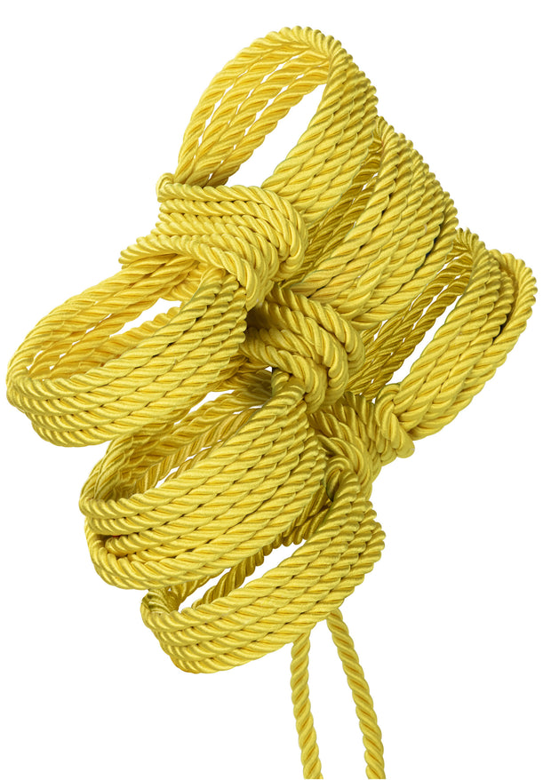 Corda costrittivo bondage gialla Boundless Rope 10M