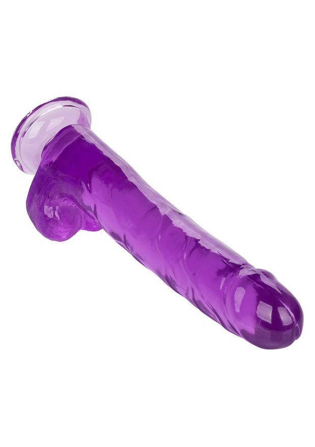 Fallo maxi con ventosa e testicoli Queen Size Dong 10 Inch