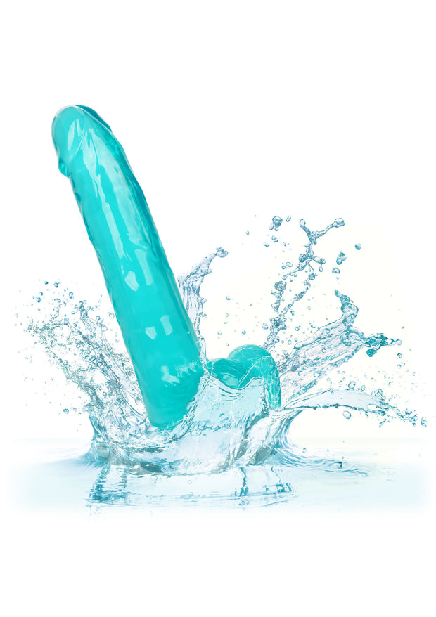 Fallo con ventosa e testicoli vaginale anale Queen Size Dong 8 Inch