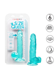 Fallo realistico vaginale anale con ventosa Queen Size Dong 6 Inch