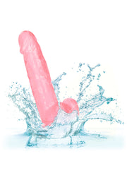Fallo con ventosa e testicoli dildo realistico Queen Size Dong 6 Inch