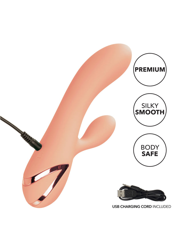 Vibratore rabbit doppio dildo vagianle clitoride Monterey Magic