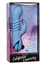 Vibratore rabbit in silicone realistico Santa Cruz Coaster