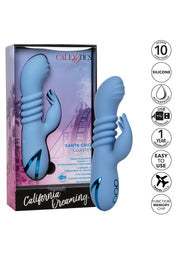 Vibratore rabbit in silicone realistico Santa Cruz Coaster