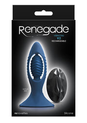 Plug anale vibrante con telecomando V2 Buttplug