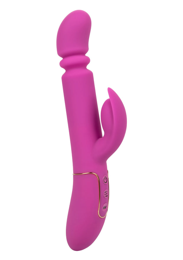 Vibratore realistico doppio vaginale clitoride Slim Player