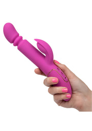 Vibratore realistico doppio vaginale clitoride Slim Player