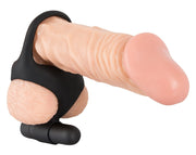 Anello fallico ritardante Vibro-cock Ring with Testicle Spreader