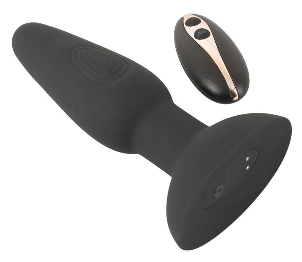 Vibratore anale in silicone anal plug butt vibrante Thumping Rectum Butt Plug