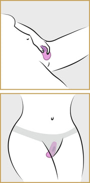 Remote Silicone Please-Her vibratore vaginale con telecomando