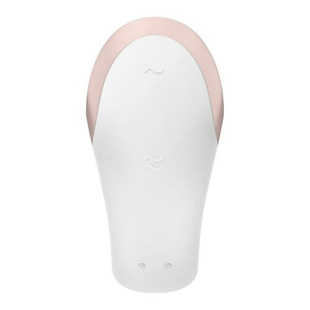 Vibratore Massaggiatore Double Love White