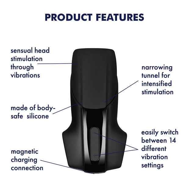 Masturbatore maschile vibrante Satisfyer men vibration