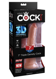 Fallo realistico Triple Density Cock 7 Inch