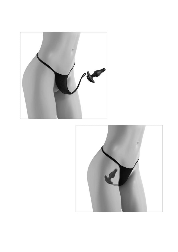 Slip con vibrazione Remote Triple Teaser OS