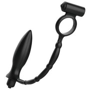 Vibratore anale con anello fallico vibrante addicted toys