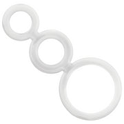 Anello fallico RINGS SET FOR PENIS TRANSPARENT
