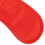 Maschera occhi DARKNESS EYEMASK RED