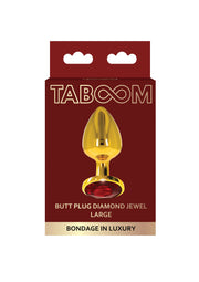 Fallo anale Butt Plug With Diamond Jewel L