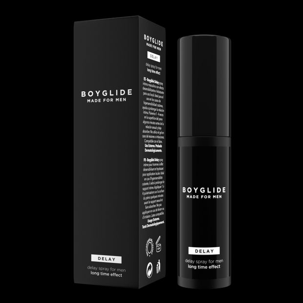 Spray ritardante per uomo contro eiaculazione precoce boyglide 20 ml delay