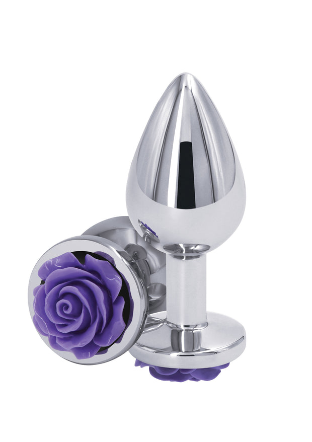 Plug anale Rose Buttplug purple Medium