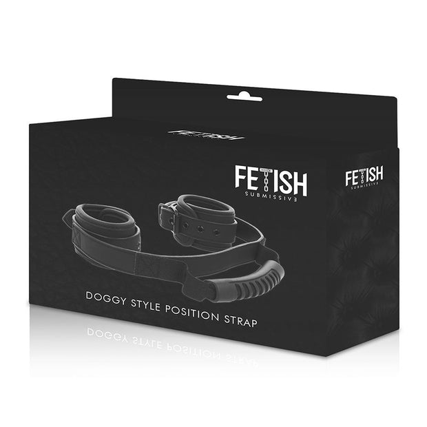 Manette FETISH SUBMISSIVE CUFFS WITH PULLER