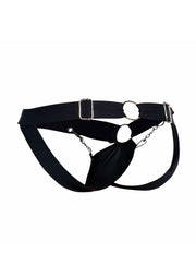 Slip sospensorio nero DNGEON Chain Jockstrap