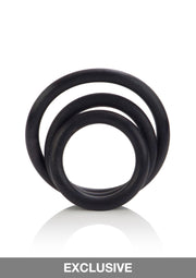 Anello fallico kit Rubber Ring - 3 Piece Set