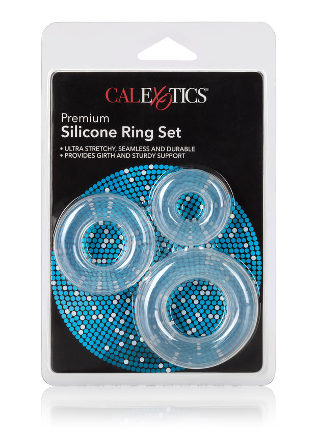 Anello fallico kit Premium Silicone Ring Set