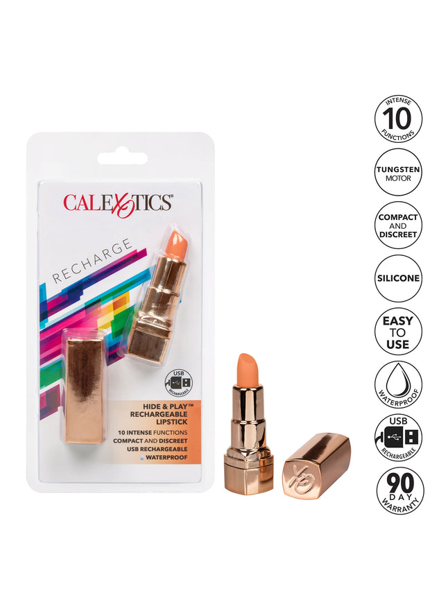 Vibratore rossetto Hide & Play Lipstick Recharge