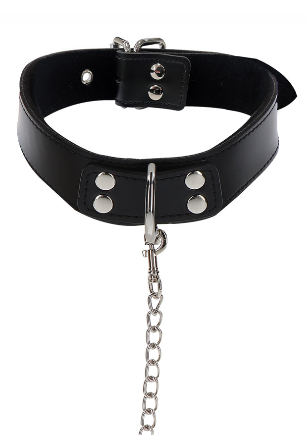 Collare con guinzaglio Elegant Collar and Chain Leash