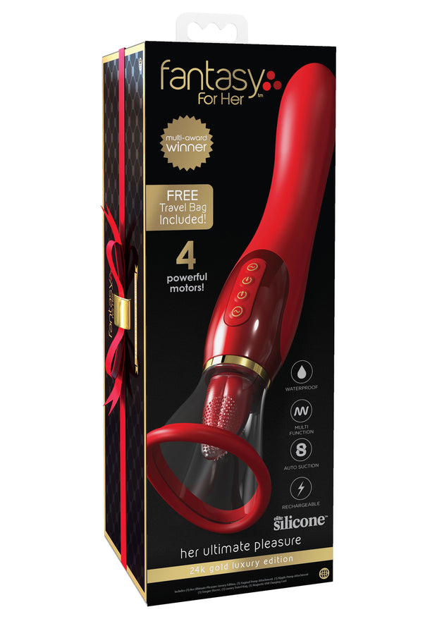 Vibratore con lingua Her Ultimate Pleasure Holiday