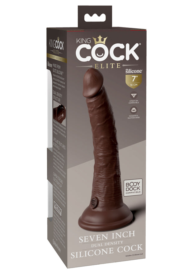 Fallo realistico 7 Inch 2Density Silicone Cock