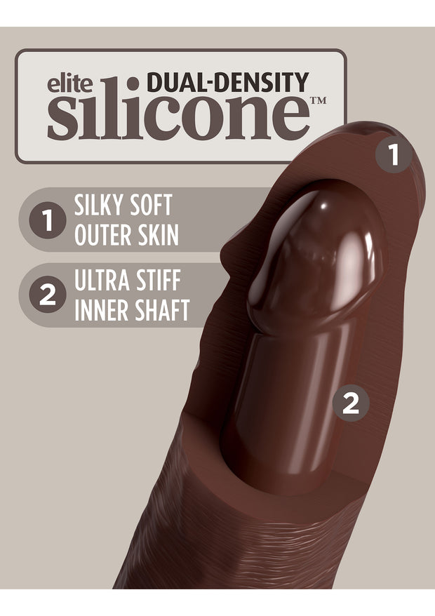 Fallo realistico 7 Inch 2Density Silicone Cock