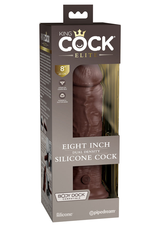 Fallo realistico 8 Inch 2Density Silicone Cock