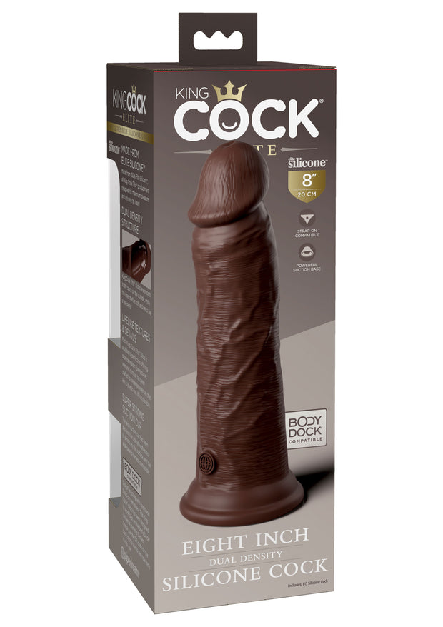 Fallo realistico 8 Inch 2Density Silicone Cock
