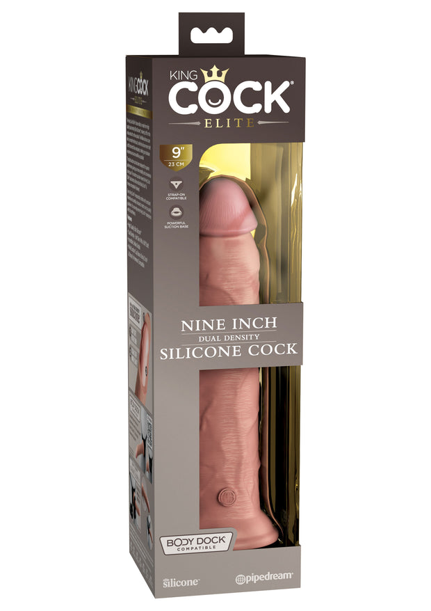 Fallo realistico 9 Inch 2Density Silicone Cock