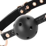 Morso BEGME BLACK EDITION BALL GAG VEGAN LEATHER