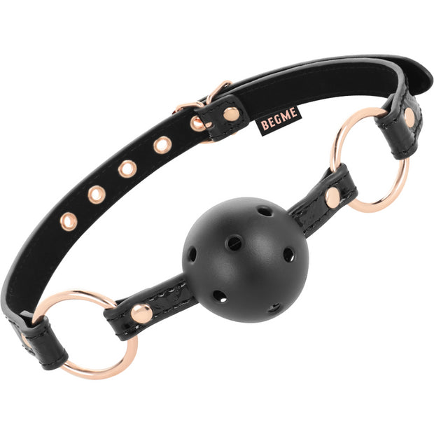 Morso BEGME BLACK EDITION BALL GAG VEGAN LEATHER