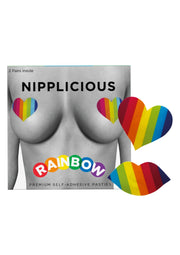 Copri capezzoli Nipplicious Rainbow Pasties