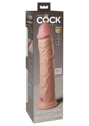 Pene realistico 11 Inch 2Density Silicone Cock