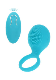 Anello fallico con telecomando Tickle Brush C-Ring