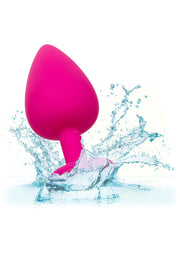 Plug anale Cheeky Gems 3 Pcs rosa
