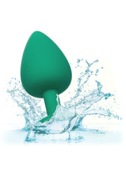 Kit plug anale Cheeky Gems 3 Pcs verde
