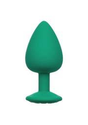 Kit plug anale Cheeky Gems 3 Pcs verde