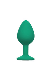 Kit plug anale Cheeky Gems 3 Pcs verde