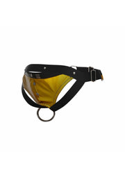 Perizoma uomo giallo DNGEON Cockring Jockstrap