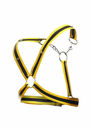 Pettorina gialla DNGEON Cross Chain Harness