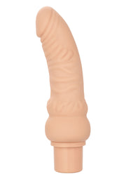 Vibratore curvo chiaro Rechargeable Stud Curvy