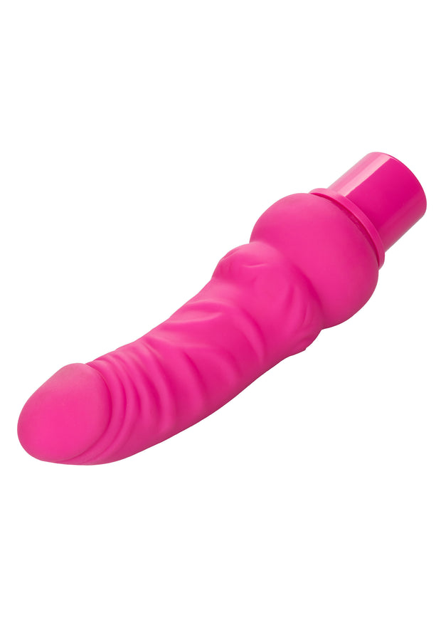 Vibratore curvo rosa Rechargeable Stud Curvy